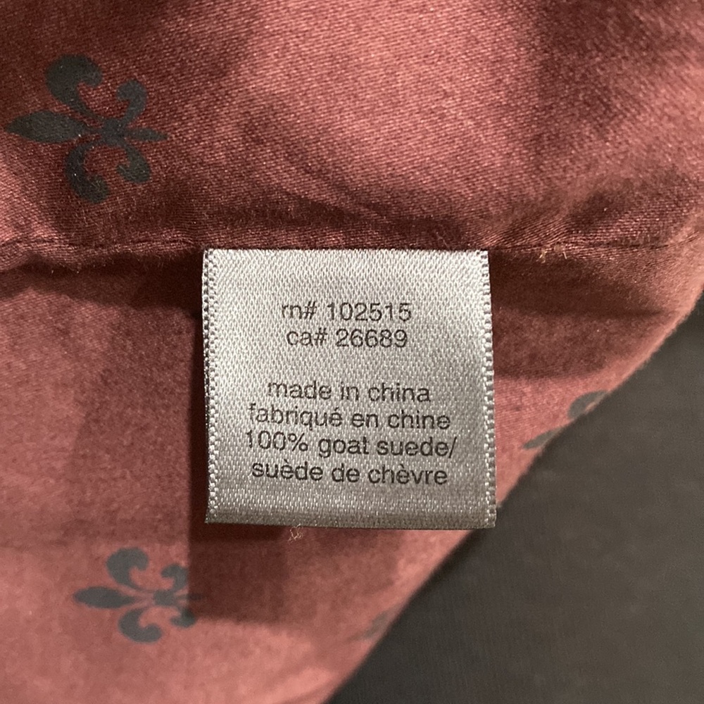 John Varvatos Black Goat Suede Jacket - Picture 9 of 10